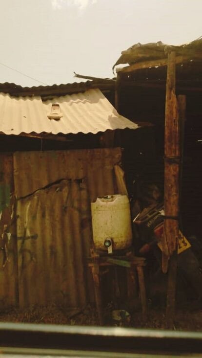 Abigael and Kunta's home viewed from the street