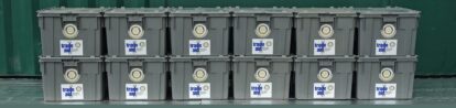 trade aid boxes provided by the Rotary charity